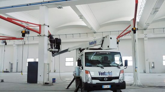Manutenzione gru e carriponte Venturini Service